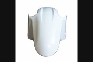 Complete and unpainted fairing in abs with front fender INJ 