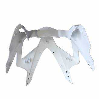 Complete and unpainted fairing in abs with front fender INJ 
