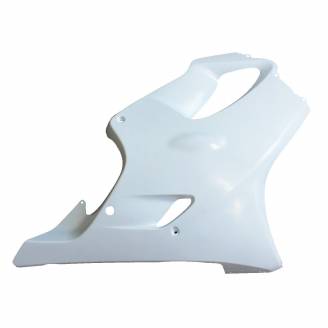 Complete and unpainted fairing in abs with front fender INJ 