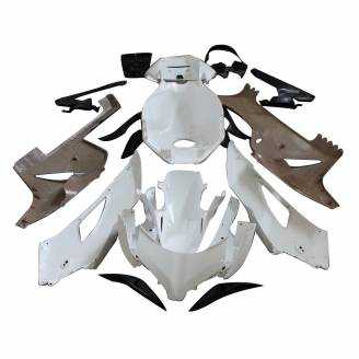 Complete and unpainted fairings in abs with front fender 