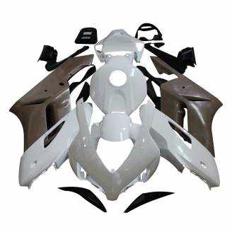Complete and unpainted fairings in abs with front fender 