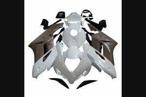 Complete and unpainted fairings in abs with front fender 