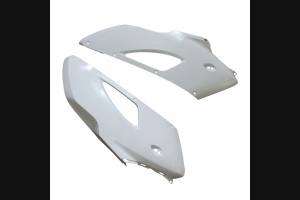 Complete and unpainted fairings in abs with front fender 