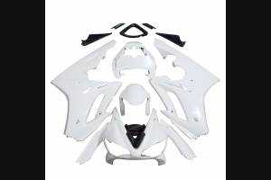 Complete and unpainted fairings in abs with front fender 