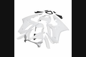 Complete and unpainted fairings in abs with front fender 