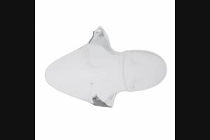Complete and unpainted fairings in abs with front fender 