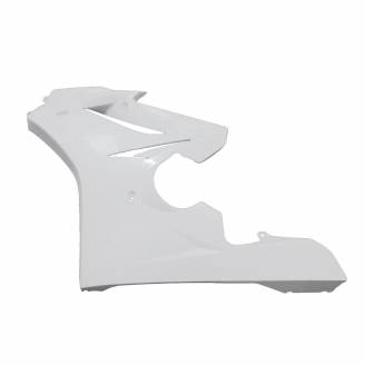 Complete and unpainted fairings in abs with front fender 