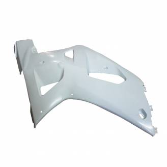 Complete and unpainted fairings in abs with front fender INJ 