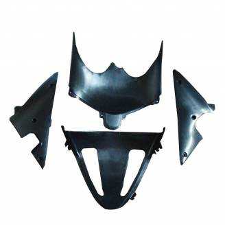 Complete and unpainted fairings in abs with front fender INJ 
