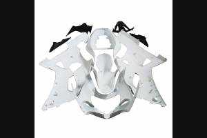 Complete and unpainted fairings in abs with front fender INJ 