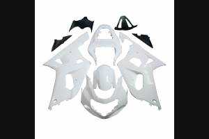Complete and unpainted fairings in abs with front fender INJ 