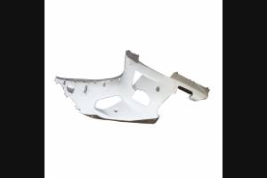 Complete and unpainted fairings in abs with front fender INJ 