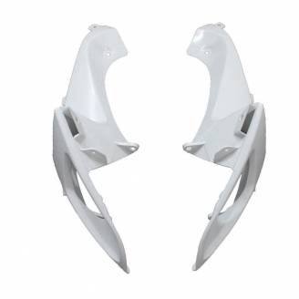 Complete and unpainted fairings in abs with front fender 