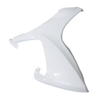 Complete and unpainted fairings in abs with front fender 