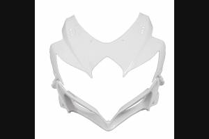 Complete and unpainted fairings in abs with front fender 