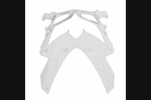 Complete and unpainted fairings in abs with front fender 