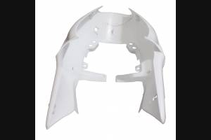 Complete and unpainted fairings in abs with front fender 