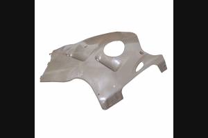 Complete and unpainted fairings in abs with front fender 