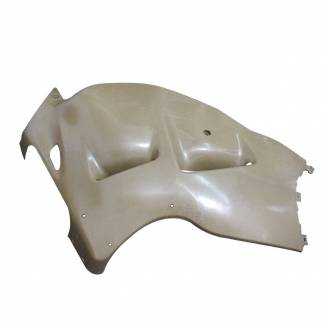 Complete and unpainted fairings in abs with front fender 