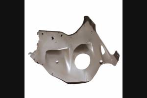 Complete and unpainted fairings in abs with front fender 