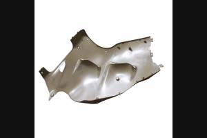 Complete and unpainted fairings in abs with front fender 