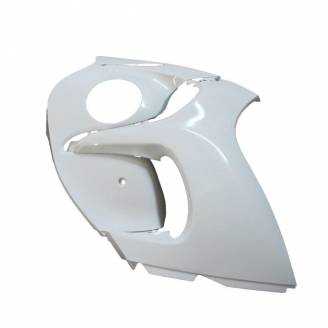 Complete and unpainted fairings in abs with front fender 