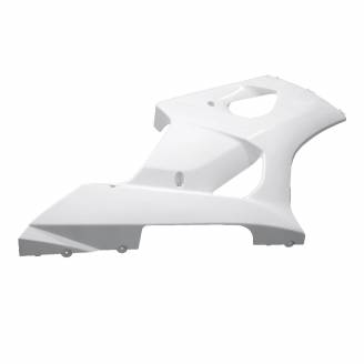 Complete and unpainted fairings in abs with front fender 