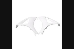 Complete and unpainted fairings in abs with front fender 