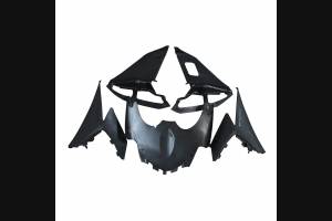 Complete and unpainted fairings in abs with front fender 