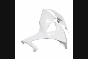Complete and unpainted fairings in abs with front fender 