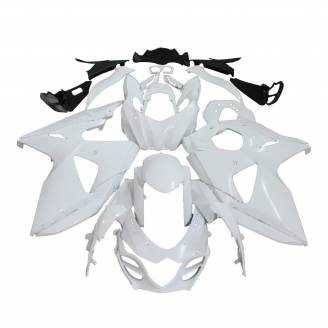 Complete and unpainted fairings in abs with front fender 