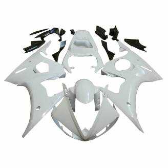 Complete and unpainted fairing in abs with front fender INJ 