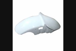 Complete and unpainted fairings in abs with front fender 