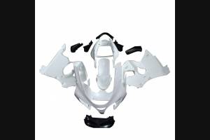 Complete and unpainted fairings in abs with front fender 