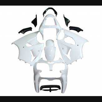 Complete and unpainted fairings in abs with front fender 