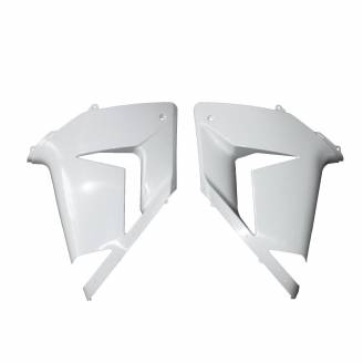 Complete and unpainted fairing in abs with front fender INJ 