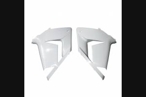 Complete and unpainted fairing in abs with front fender INJ 