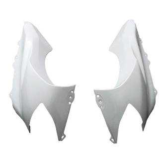 Complete and unpainted fairing in abs with front fender INJ 