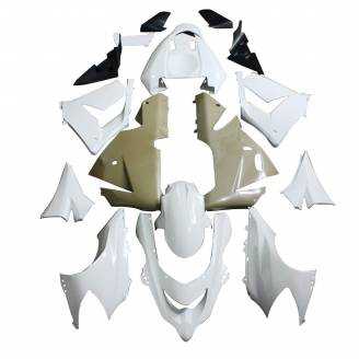 Complete and unpainted fairing in abs with front fender INJ 