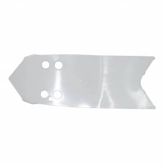 Complete and unpainted fairing in abs with front fender INJ 