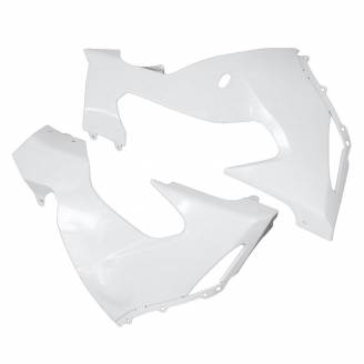 Complete and unpainted fairing in abs with front fender INJ 