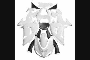 Complete and unpainted fairing in abs with front fender INJ 