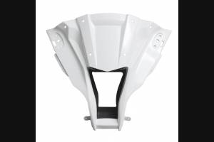 Complete and unpainted fairing in abs with front fender INJ 