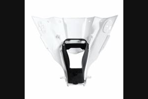 Complete and unpainted fairing in abs with front fender INJ 