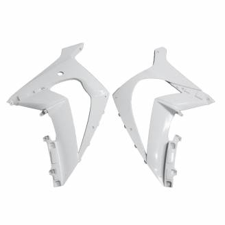 Complete and unpainted fairing in abs with front fender INJ 
