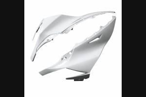 Complete and unpainted fairing in abs with front fender INJ 