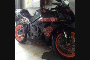 Complete and painted fairings in abs HND CBR 6 G JAM 