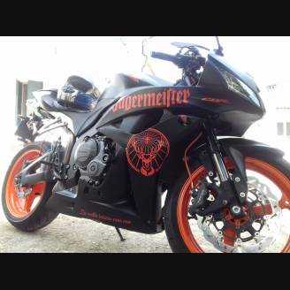 Complete and painted fairings in abs HND CBR 6 G JAM 