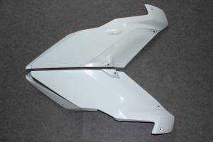 Complete and unpainted fairings with front fender 