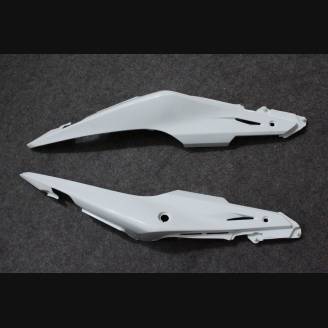 Complete and unpainted fairing in abs with front fender 